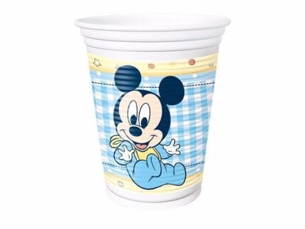 Copos Baby Mickey 200ml c/8