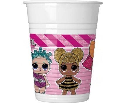Copos LOL Surprise 200ml c/8