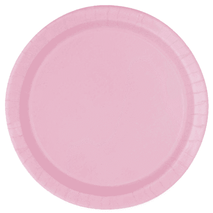 Pratos Papel Pequeno Rosa c/6