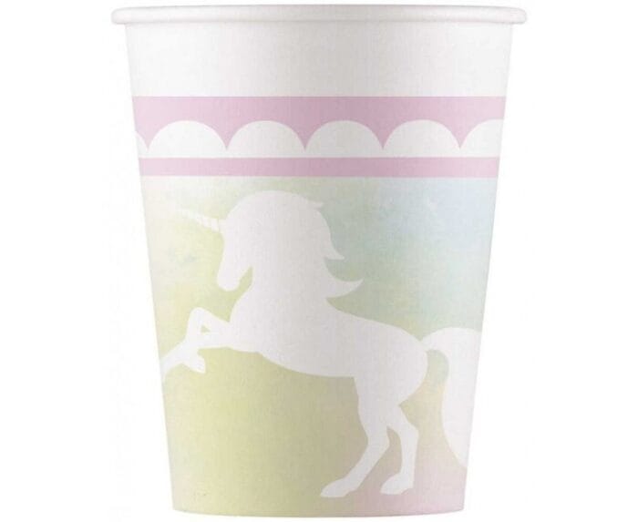 Copos Unicornio 200ml c/8 - Image 1