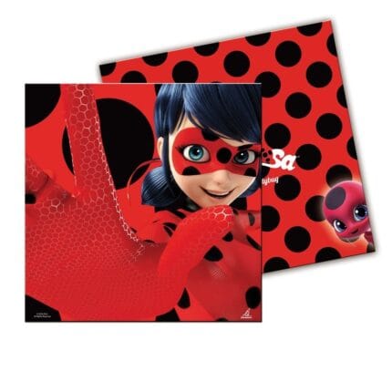 Guardanapos Ladybug 33x33cm c/20