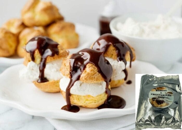 Cake Preparado Sonhos / Profiteroles 500gr - Image 1