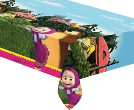 Toalha Masha e Urso 120x180cm