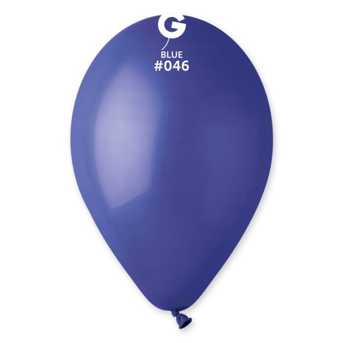 Balões Latex #046 Azul 12'' Gemar c/100 - Image 1