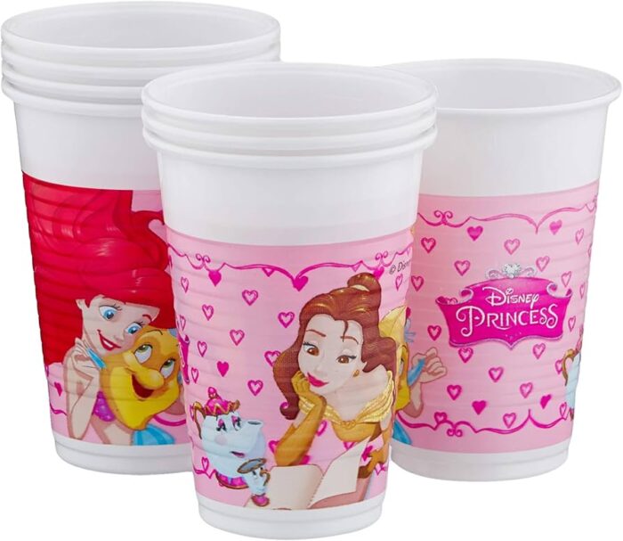 Copos Princesa 200ml c/8 - Image 1