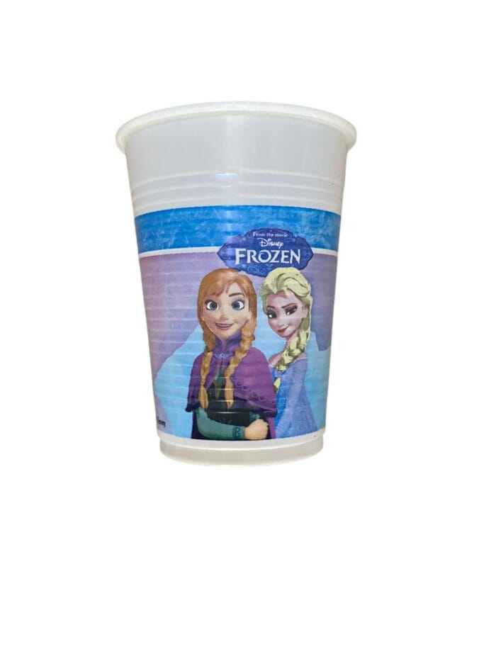 Copos de Plástico Frozen 200ml c/8 - Image 1