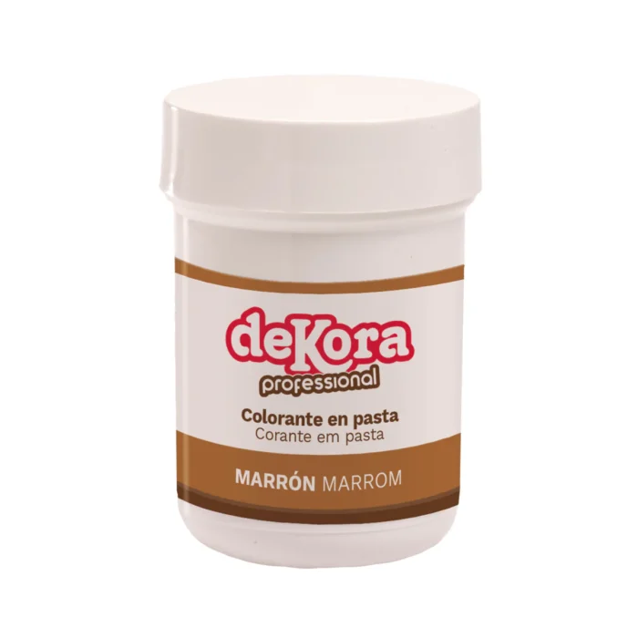 Dekora Corante Em Pasta Castanho 30gr - Image 1