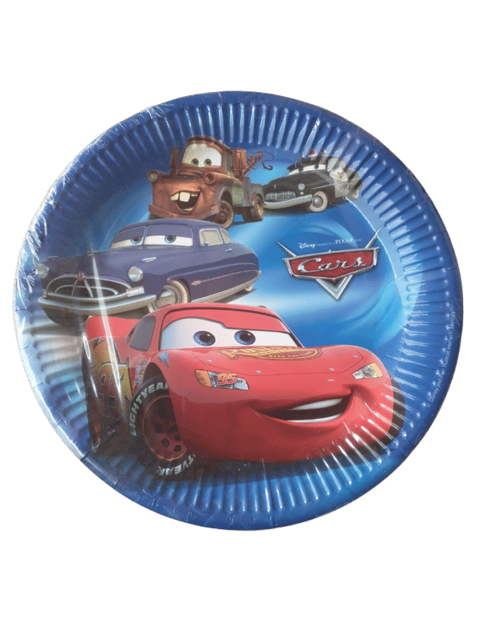 Pratos Cars 23cm c/8 - Image 1