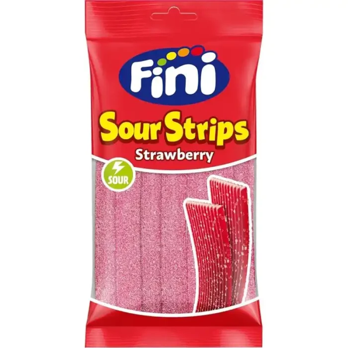 Saqueta Fini Linguas Morango 12x90gr - Image 1