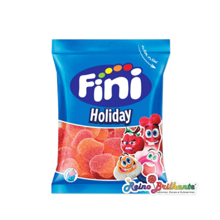 Saqueta Fini Corações Pêssego 12x90gr