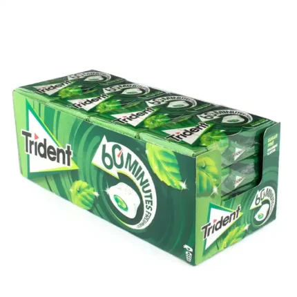 Trident 60 Minutos Verde Spearmint c/16