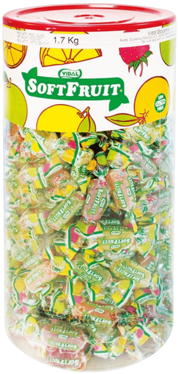 Vidal Soft Fruit Boião 1.7kg - Image 1