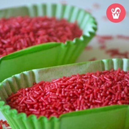 Cake Granulado Vermelho 250gr