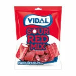 Vidal Saquetas Sour Red Mix 90gr c/14