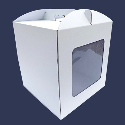Caixa Cartão Alta para Bolos 34x34x35 cm