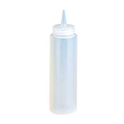 Frasco Plástico Transparente 12,5 cl