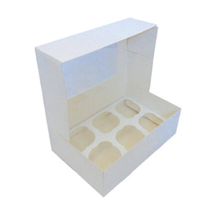 Scotton Caixa Pele Branca 6 Cupcakes