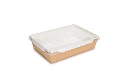 Saladeira Kraft c/Tampa 800ml 21x13x5.5cm
