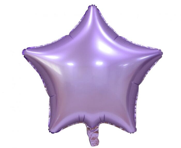 Balão Foil Estrela 18'' Lilás Fosco - Image 1