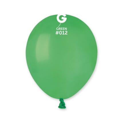 Balões Latex #012 Verde 5'' Gemar c/100