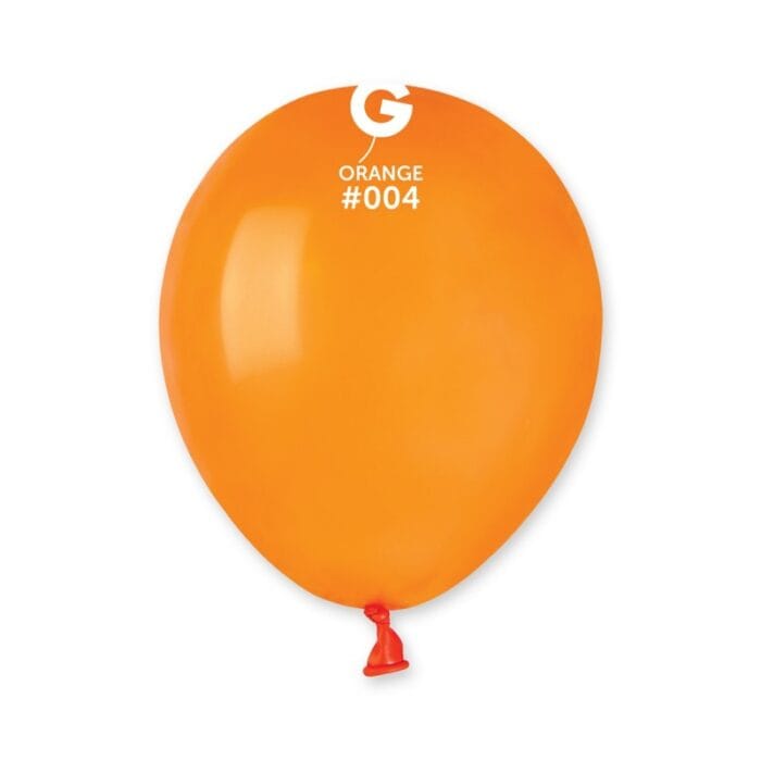 Balões Latex #004 Laranja 5'' Gemar c/100 - Image 1