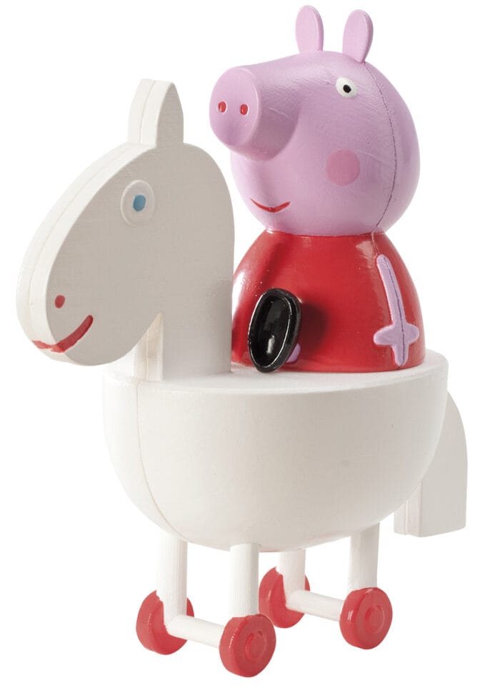 Dekora Figura Peppa Pig a Cavalo - Image 1