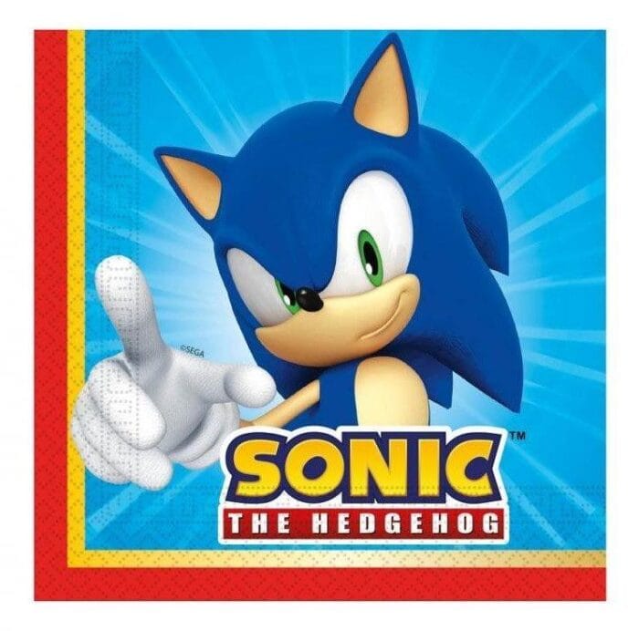 Guardanapos Sonic 33x33cm c/20 - Image 1