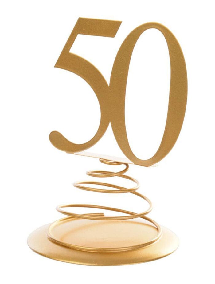 Topo Bolo 50 Anos Bodas Ouro - Image 1