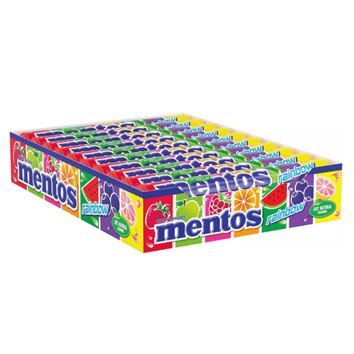 Mentos Rainbow c/20 - Image 1