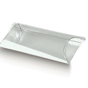 Caixa Tubo Plástico Transparente 12x4.5cm c/12