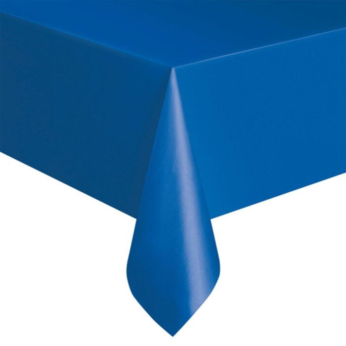 Toalha Mesa Azul 132x220cm - Image 1