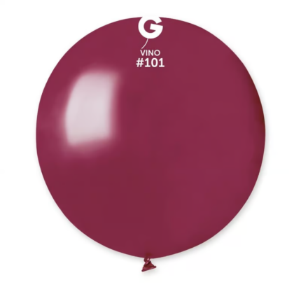 Balões Latex #101 Vino 19'' Gemar c/25