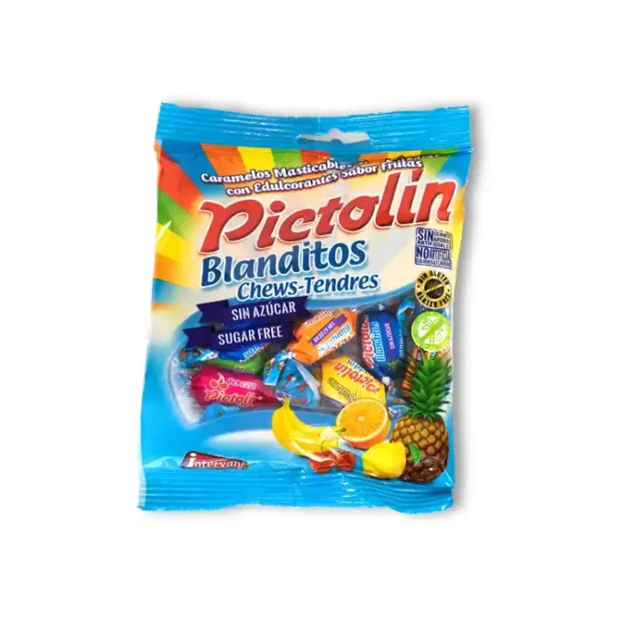 Rebuçados Intervan Pictolin Fruta S/A 65gr c/12 - Image 1