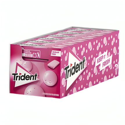 Trident Bubblemint Drageias c/24