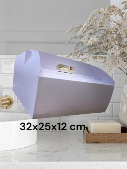 Caixa Take Away Branca 32x25x12cm