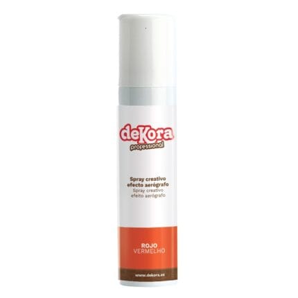 Dekora Spray Efeito Aerografo Vermelho 100ml