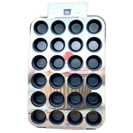 Molde Mini Cupcake c/24 Cavidades