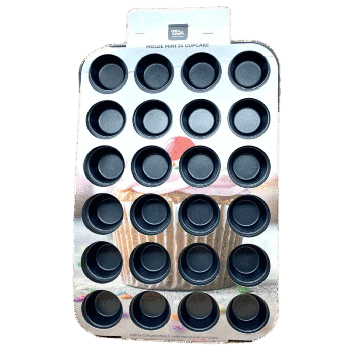 Molde Mini Cupcake c/24 Cavidades - Image 1