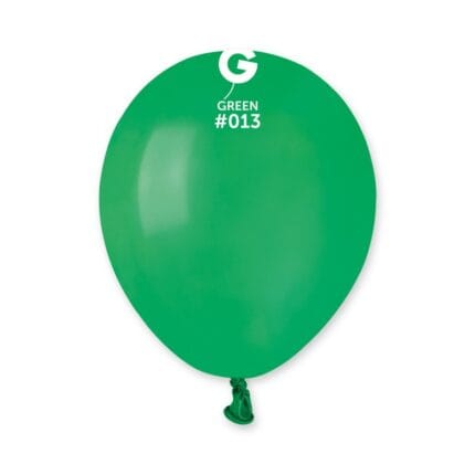 Balões Latex #013 Verde Escuro 5'' Gemar c/100