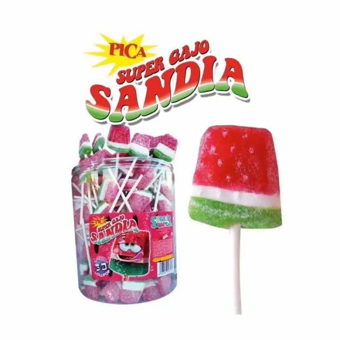 Chupa Magic Pop Talhada Melancia c/100 - Image 1