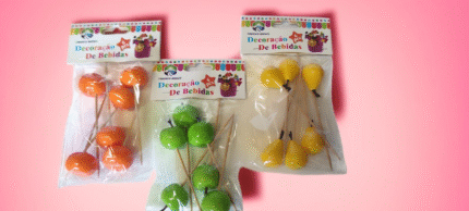 Palitos Frutas para Bebidas c/6