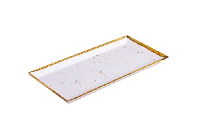 Tabuleiro Retangular Melanina Canela 35x17x2cm - Image 1