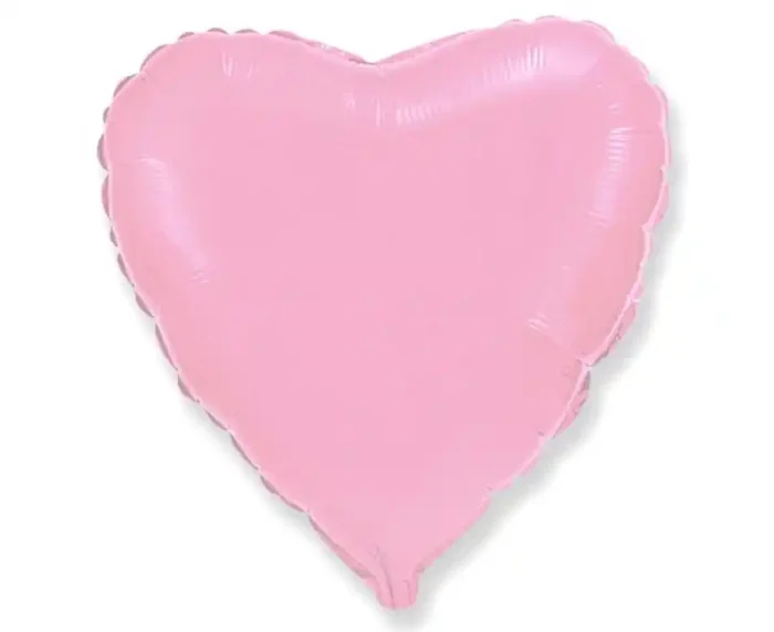 Balão Foil Coração Rosa Jumbo 74cm - Image 1