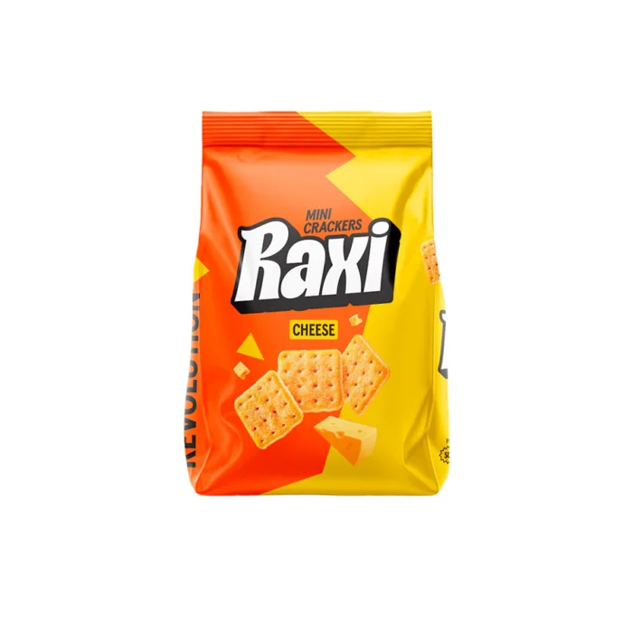 Crackers Raxi Mini Cheese 100gr - Image 1