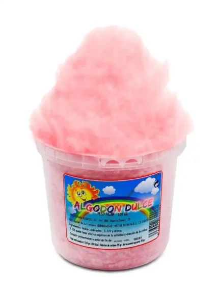 Algodão Doce Morango 100gr