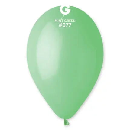 Balões Latex #077 Verde Menta 12” Gemar c/100